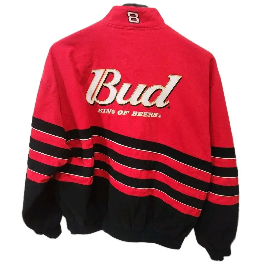 Dale Earnhardt Jr. #8 Budweiser Chase Authentics Racing Jacket Size XL
